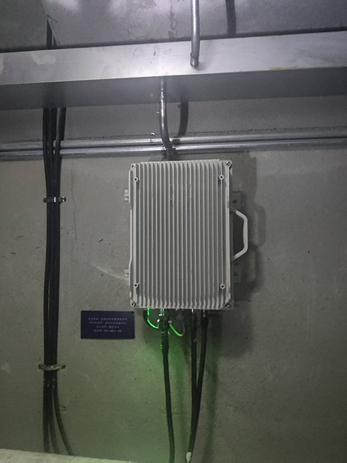  织金电力管廊覆盖漏缆方式案例